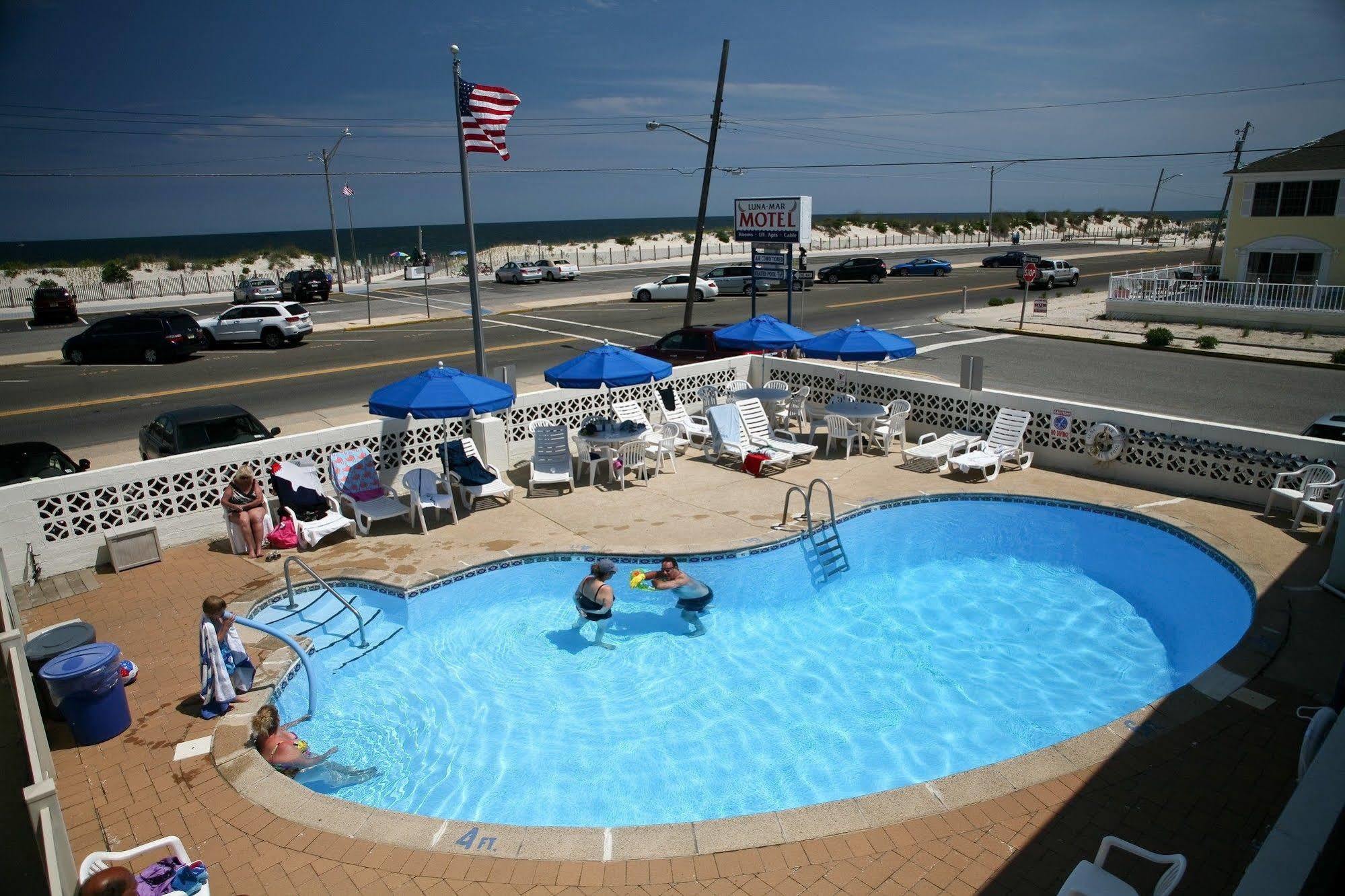 Luna Mar Motel Seaside Park Exterior foto